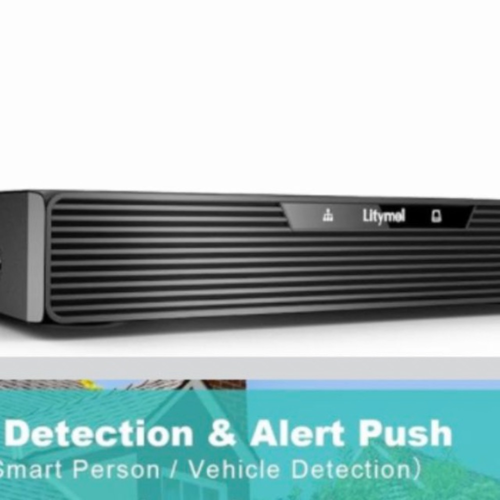 Black Security Camera System - 4-Camera Kit - Picture 8 of 12